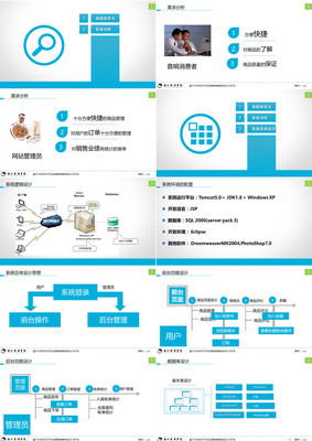 JSP在線銷售系統(tǒng)設(shè)計與開發(fā)研究答辯PPT模板
